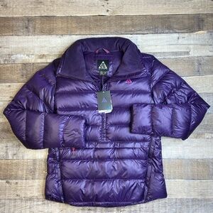 Nike ACG Goose Down Purple Puffer Jacket Women’s S